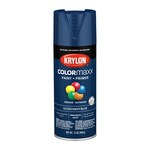 imagen de Krylon COLORmaxx 51907 Navy Blue Gloss Acrylic Enamel Spray Paint - 16 oz Aerosol Can - 12 oz Net Weight - 05529