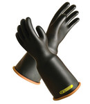 imagen de PIP Novax 159-2-18 Black/Orange 9 Rubber Work Gloves - 18 in Length - Smooth Finish - 159-2-18/9