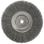imagen de Weiler 01238 Wheel Brush - 10 in Dia - Crimped Steel Bristle