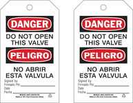 imagen de Brady 86578 Negro/Rojo sobre blanco Poliéster Etiqueta de seguridad del equipo - Ancho 4 pulg. - Altura 7 pulg. - B-851