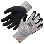 imagen de Ergodyne ProFlex 7031 Gray Large Cut-Resistant Gloves - ANSI A3 Cut Resistance - Nitrile Palm & Fingers Coating - 17984