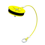 imagen de MSA Xtirpa Tapa del adaptador IN-2273 - 4 pulg. - Goma/plástico - Amarillo/negro - 2273