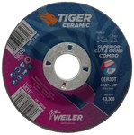 imagen de Weiler TIGER Cut & Grind Wheel 58315 - 4 1/2 in - Ceramic - 30