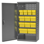 imagen de Akro-mils Akrodrawers Minigabinete seguro ACS4CAST - Acero - Carbón gris - 19 1/4 pulg. x 13 1/4 pulg. x 38 pulg. - ACS4CAST YELLOW