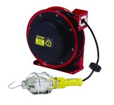 imagen de Reelcraft Industries L Series Cord Reel - 35 ft Cable Included - Spring Drive - 13 Amps - 125V - Incandescent Light - 16 AWG - L 4035 163 1