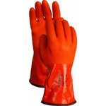 imagen de Sperian 460 Naranja Grande PVC Guantes resistentes a productos químicos - acabado Áspero - Longitud 12 pulg. - 801462-129199