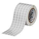 imagen de Brady THT-12-413-10 Die-Cut Printer Label Roll - 0.5 in x 0.437 in - Polyester - Silver - B-413 - 57950