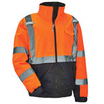 imagen de Ergodyne GloWear Work Jacket 8377 25614 - Size Large - Orange/Black