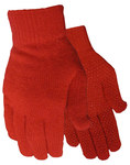 imagen de Red Steer 8160 Assorted Universal Acrylic General Purpose Gloves - PVC Dotted Both Sides Coating