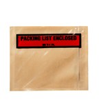 imagen de 3M PLE-T1 Clear Polyethylene Label Protective Envelope - 4 1/2 in Width - 5 1/2 in Height - 021200-73782