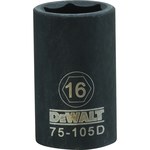 imagen de DEWALT DWMT75105OSP 16 mm Toma De Impacto - Acero - accionamiento 1/2 pulg. 6 Puntos - 51055