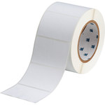 imagen de Brady THT-19-428-1 Rollo de etiquetas troqueladas para impresoras - 3 pulg. x 2 pulg. - Poliéster - Plateado - B-428
