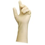 imagen de Ansell AlphaTec 88-394 White 7 Unsupported Chemical-Resistant Glove - 12 in Length - Fishscale Finish - 20 mil Thick - 076490-00961