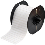 imagen de Brady Workhorse B33-149-423 Rollo de etiquetas troqueladas para impresoras - 0.5 pulg. x 0.5 pulg. - Poliéster - Blanco - B-423