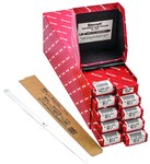 imagen de Starrett Acero inoxidable Surtido de calibradores de espesor o palpadores - S667D
