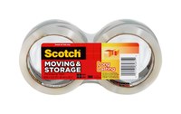 imagen de 3M Scotch 3650-2 Clear Box Sealing Tape - 48 mm Width x 54.6 yd Length - 2.4 mil Thick - 65875