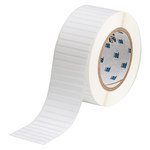imagen de Brady THT-151-499-3 Rollo de etiquetas troqueladas para impresoras - 0.25 pulg. x 2 pulg. - Nailon - Blanco - B-499