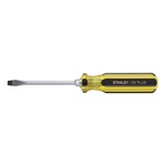 imagen de Stanley 1/4 pulg. Ranurado 100 Plus Destornillador - Acero - 4 pulg. - 08278