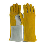 imagen de PIP 73-7150 Brown/Gray Large Split Cowhide Welding Glove - 13.5 in Length