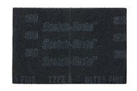 imagen de 3M Scotch-Brite Almohadilla de mano 64935 - Carburo de silicio - Ultrafino - 9 pulg. x 6 pulg.