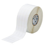imagen de Brady THT-162-499-10 Rollo de etiquetas troqueladas para impresoras - 0.8 pulg. x 1.437 pulg. - Nailon - Blanco - B-499