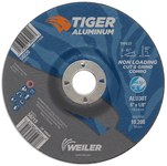 imagen de Weiler Tiger Aluminum Disco de corte y esmerilado 58219 - 6 pulg. - A/O óxido de aluminio AO - 30 - T