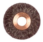 imagen de Weiler Polyflex 35070 Wheel Brush - 2 in Dia - Encapsulated Crimped Steel Bristle