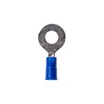 imagen de 3M Highland RV14-516Q Blue Butted Vinyl Butted Ring Terminal - 1.08 in Length - 0.47 in0.47 in Wide - 0.17 in Max Insulation Outside Diameter - 0.09 in Inside Diameter - 5/16 in Stud - 60040
