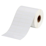 imagen de Brady THT-5-423-5-SC Rollo de etiquetas troqueladas para impresoras - 1 pulg. x 1/2 pulg. - Poliéster - Blanco - B-423