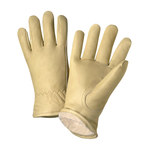 imagen de West Chester Posi-Therm 999KP Natural Small Grain Cowhide Leather Driver's Gloves - Keystone Thumb - 999KP/S