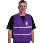 imagen de PIP High-Visibility Vest 300-2501/M-XL - Size Medium to XL - Purple - 90356