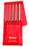 imagen de Starrett Acero Juego de punzones para pasadores de acero - longitud de 4 pulg. (100mm) - S248PC