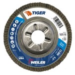 imagen de Weiler Tiger Type 29 Flap Disc 50516 - Zirconium - 4-1/2 in - 120 - Fine