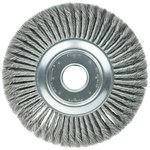imagen de Weiler 09540 Cepillo de rueda - Anudado - Torsión estándar Acero cerda