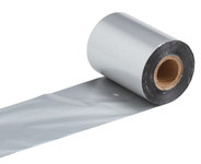 imagen de Brady R4502-SV Silver Printer Ribbon Roll - 3.27 in Width - 984 ft Length - Roll - 662820-55738