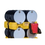 imagen de Justrite Estante apilador para tambor 28668 - 1500 lb Capacidad - Amarillo - Ecopolyblend - 13454