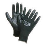 imagen de Honeywell Tuff-Coat 250 Negro Mediano Algodón/Poliéster Guantes de uso general - acabado Liso - 801462-00205