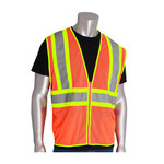 imagen de PIP High-Visibility Vest 302-MVOR 302-MVOR-L - Size Large - Orange - 72765