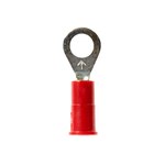 imagen de 3M Highland RV18-10Q Red Butted Vinyl Plastic Butted Ring Terminal - 0.93 in Length - 0.31 in0.31 in Wide - 0.145 in Max Insulation Outside Diameter - 0.07 in Inside Diameter - #10 Stud - 60043
