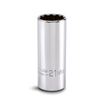 imagen de Proto J5021M 12 Puntos 21 mm Enchufe profundo - accionamiento 3/8 pulg. - 16332