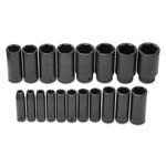 imagen de Proto J74116 6 Puntos Juego de llaves de impacto profundas - accionamiento 1/2 pulg. - 56305