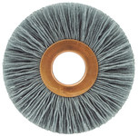 imagen de Weiler Nylox 29280 Wheel Brush - 2 1/2 in Dia - Crimped Round Nylon Bristle