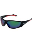 imagen de Global Glove Javelin Lentes de seguridad lente Espejo verde polarizado - Envolvente 2/3 Cuadro completo - 810292-02199