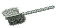 imagen de Weiler Stainless Steel Single Spiral Tube Brush - 2.25 in Length - 3/4 in Diameter - 0.005 in Bristle Diameter - 21056