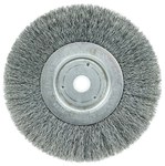 imagen de Weiler 01045 Wheel Brush - 6 in Dia - Crimped Steel Bristle