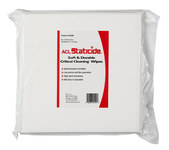 imagen de ACL Staticide 8409MF Toalla de limpieza, Microfibra, - 9 pulg. x 9 pulg. - Blanco - ACL 8409MF
