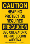 imagen de Brady B-302 Poliéster Rectángulo Cartel de PPE Amarillo - 10 pulg. Ancho x 7 pulg. Altura - Laminado - Idioma Inglés/Español - 122643
