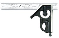 imagen de Starrett Acero forjado Escuadra combinada de acero - longitud de 6 pulg. - C33H-6-16R