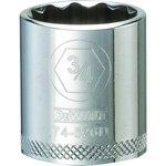 imagen de DEWALT DWMT74526OSP 3/4 pulg. Toma - Acero al vanadio - accionamiento 3/8 pulg. 12 Puntos - 45269