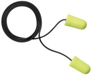 imagen de 3M E-A-Rsoft 311-4106 Yellow Medium Corded Barrel Ear Plugs